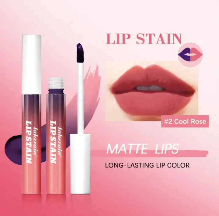 Lakerain Tear And Pull Lip Gloss Matte Finish Long Lasting Fang Lip