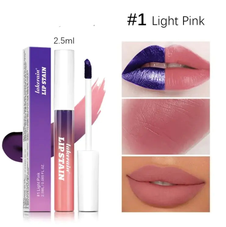 Lakerain Tear And Pull Lip Gloss Matte Finish Long Lasting Fang Lip